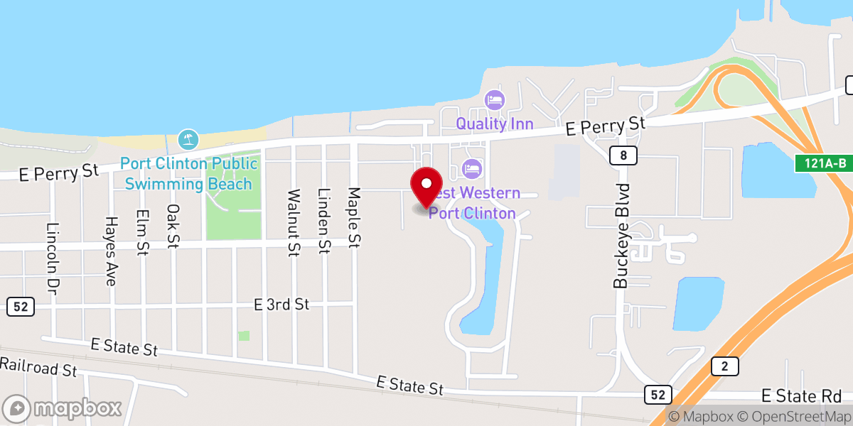 Map showing location of St Vincent de Paul Food Pantry