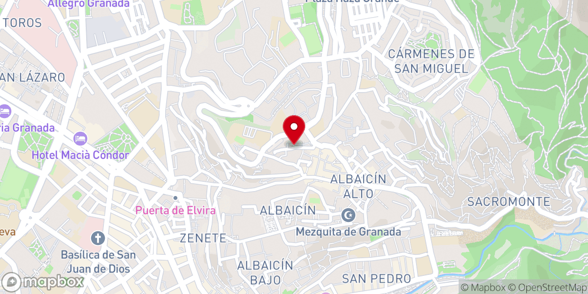 Map showing location of Iglesia de San Bartolomé (Parroquia Ortodoxa Rusa)