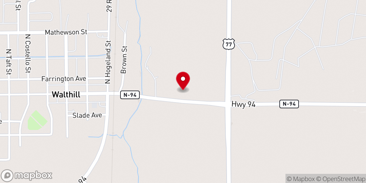 Map showing location of Light of the World Gospel Ministries Inc