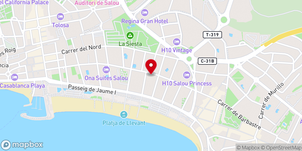 Map showing location of Sant Ramon Nonat de Salou