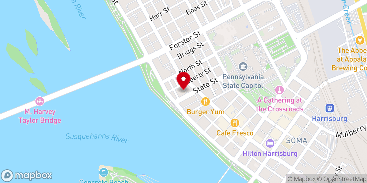 Map showing location of Together International Ministries Inc