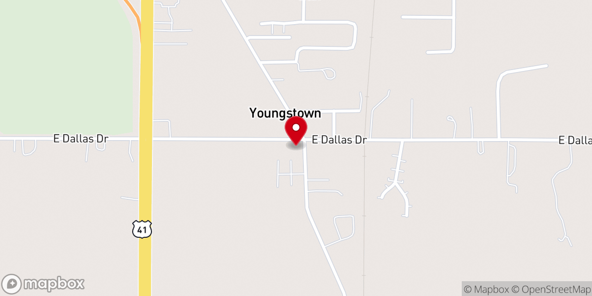 Map showing location of Church of Salvaged Lives