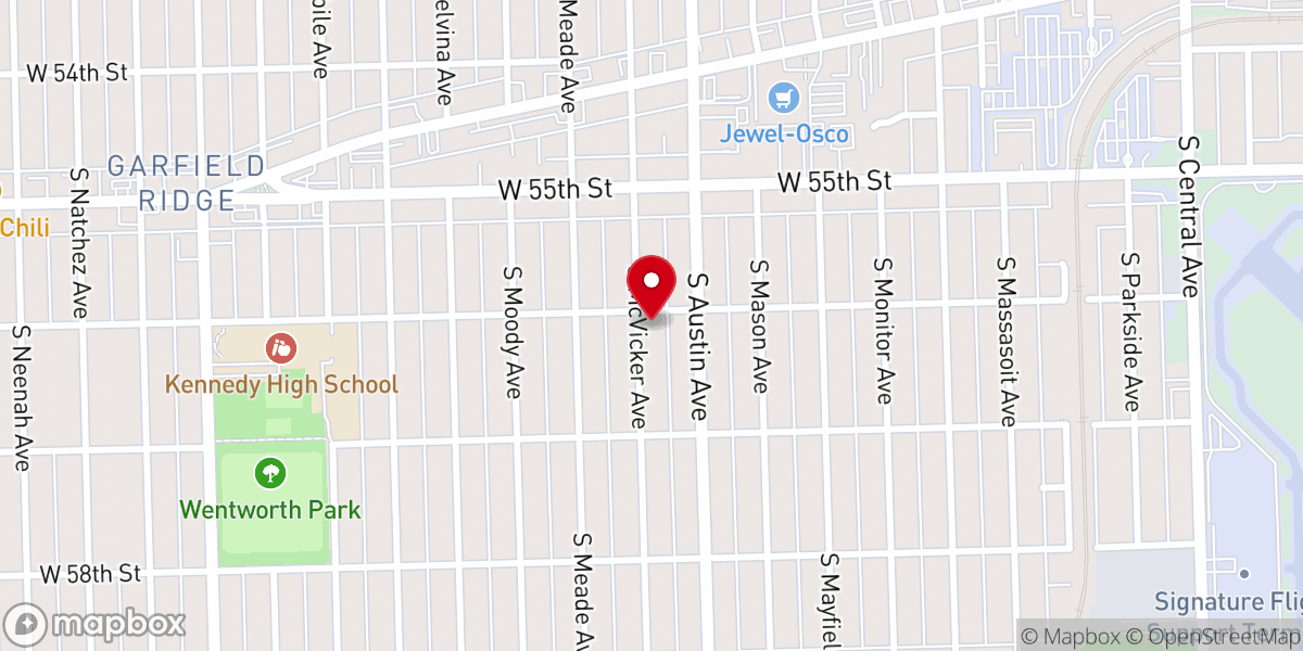 Map showing location of From Wrong to Strong Ministries