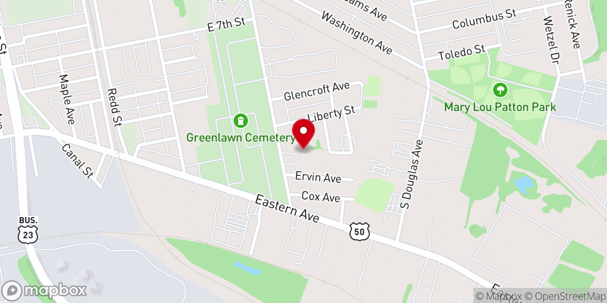 Map showing location of Kingdom of Heaven Church