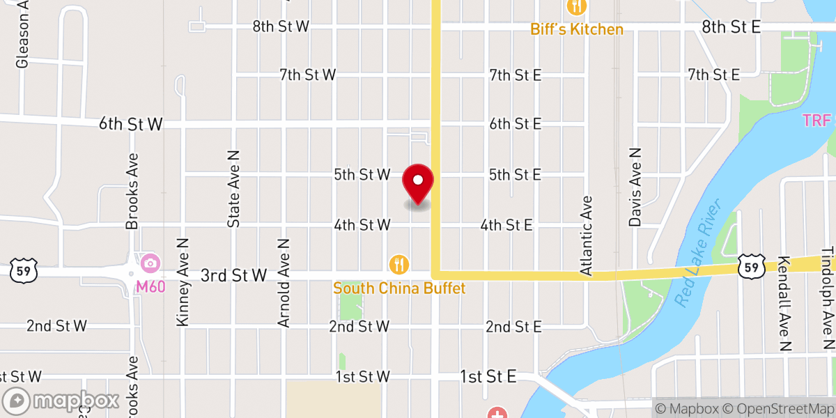 Map showing location of Epiphany Station