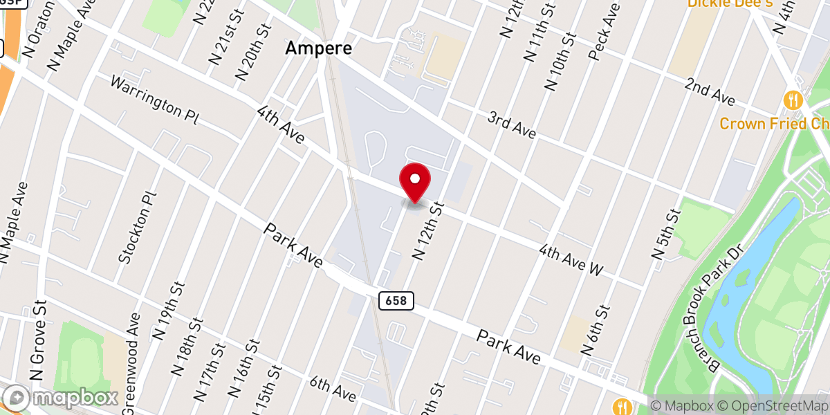 Map showing location of International Faith Ministries