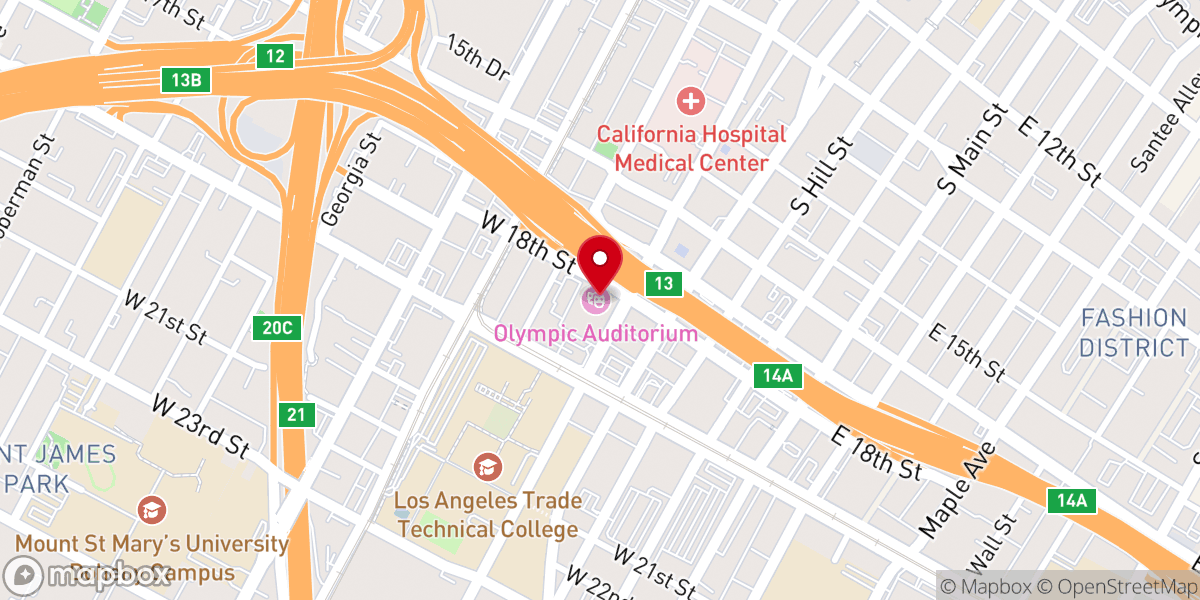 Map showing location of Glory Church of Jesus Christ