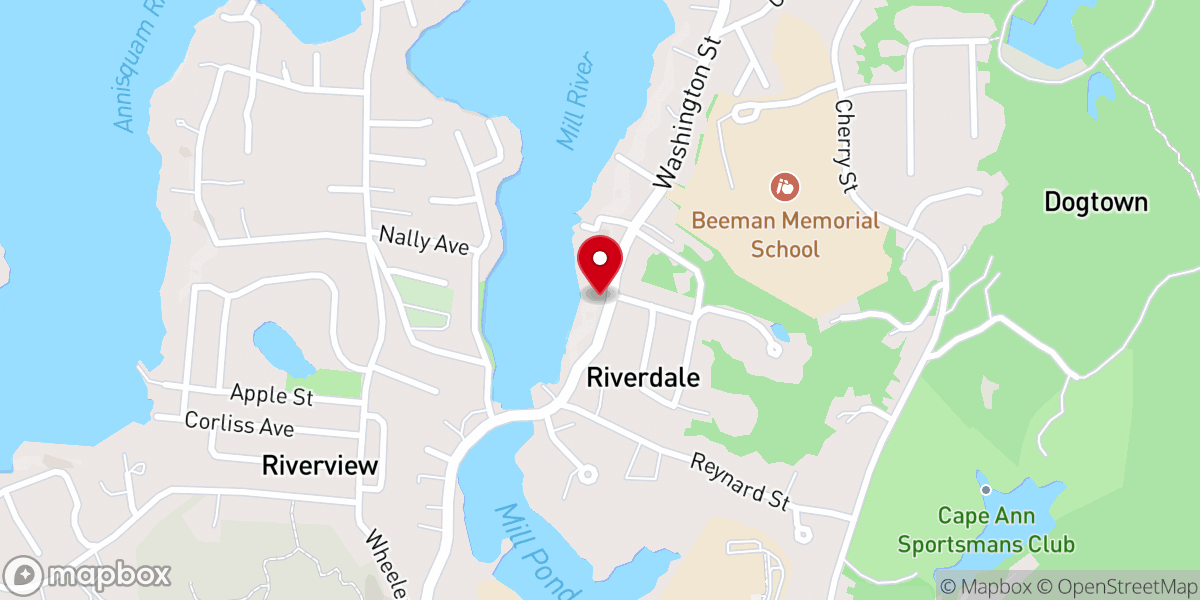 Map showing location of Gloucester United Methodist Church