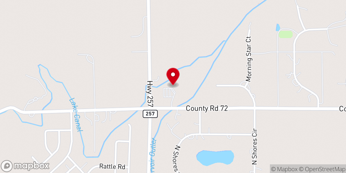 Map showing location of Journey Church at Windsor