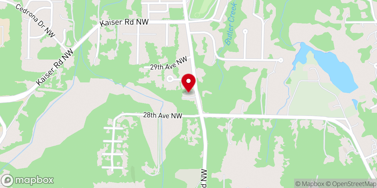 Map showing location of New Apostolic Church