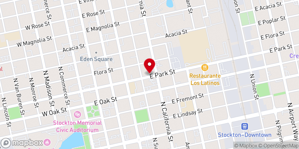 Map showing location of Prayer and Praise Ministry Church