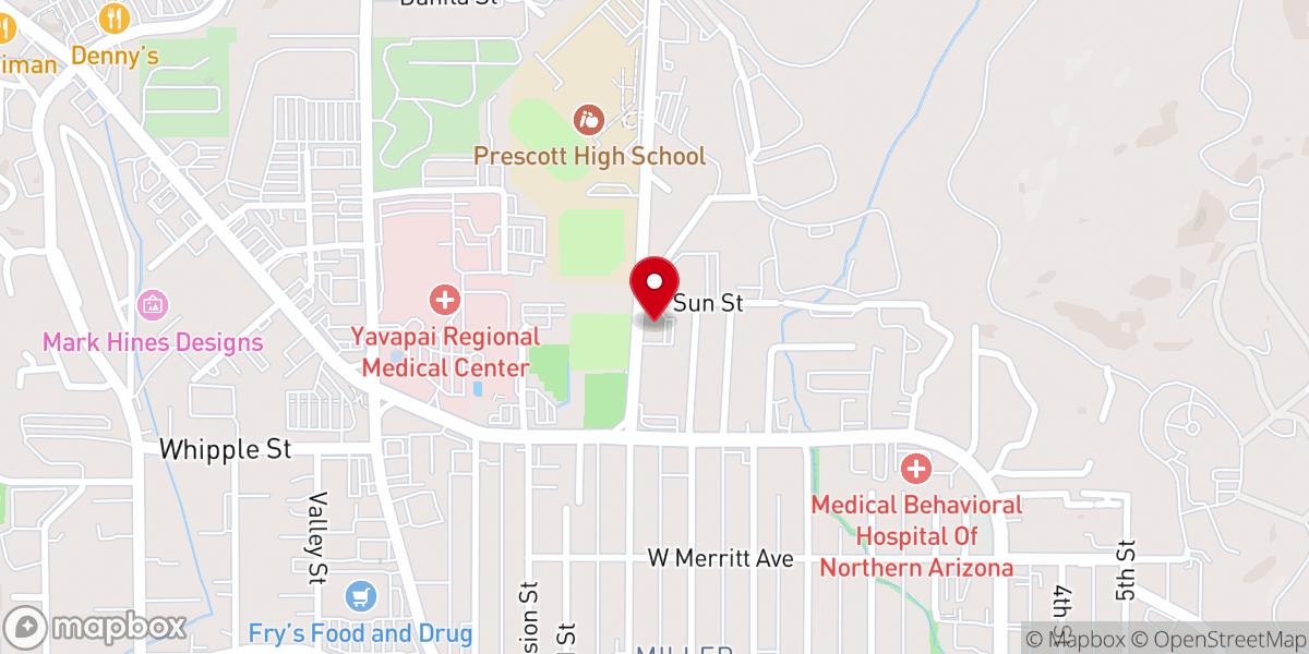 Map showing location of Ahava B'Shem Yeshua