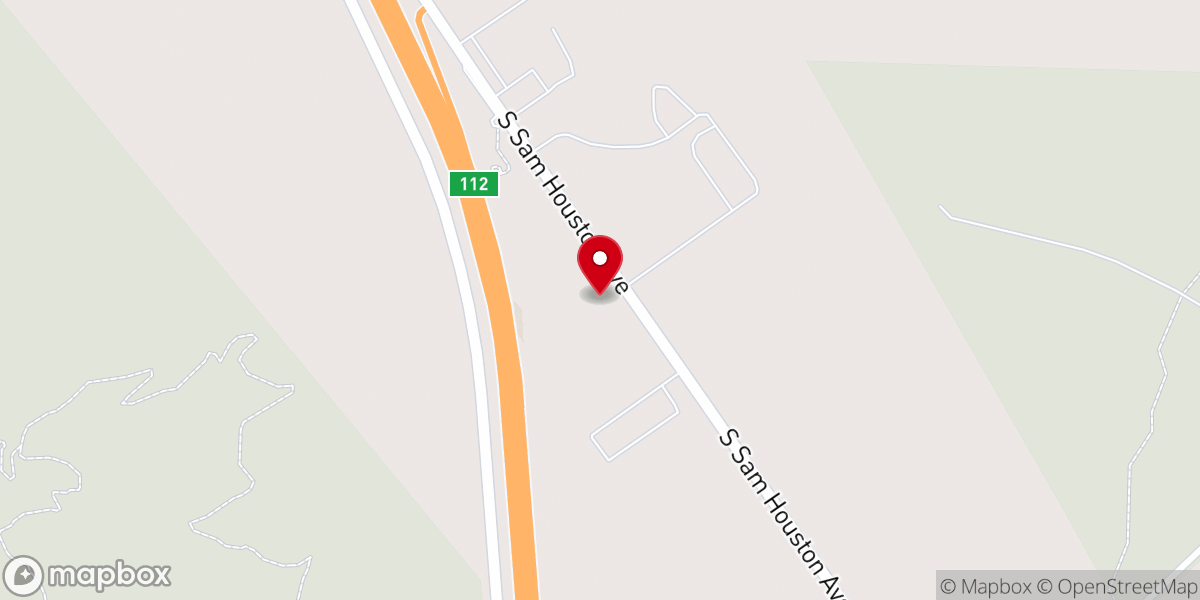 Map showing location of Huntsville Texas Seventh-day Adventist Church