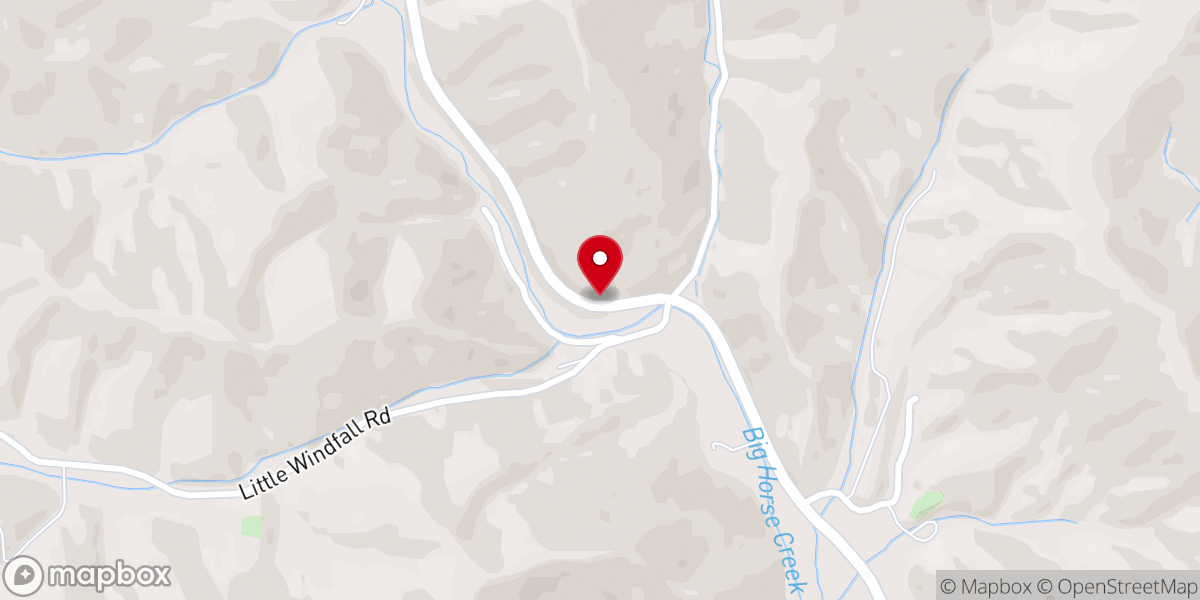 Map showing location of Foster Memorial Church