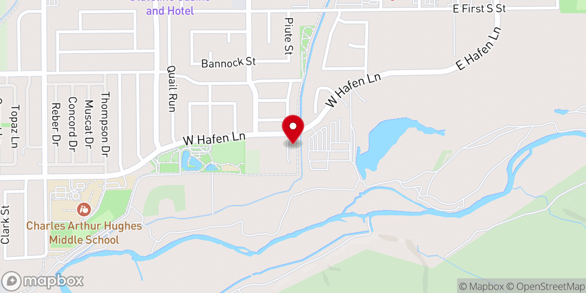 Map showing location of River Valley Bible Church