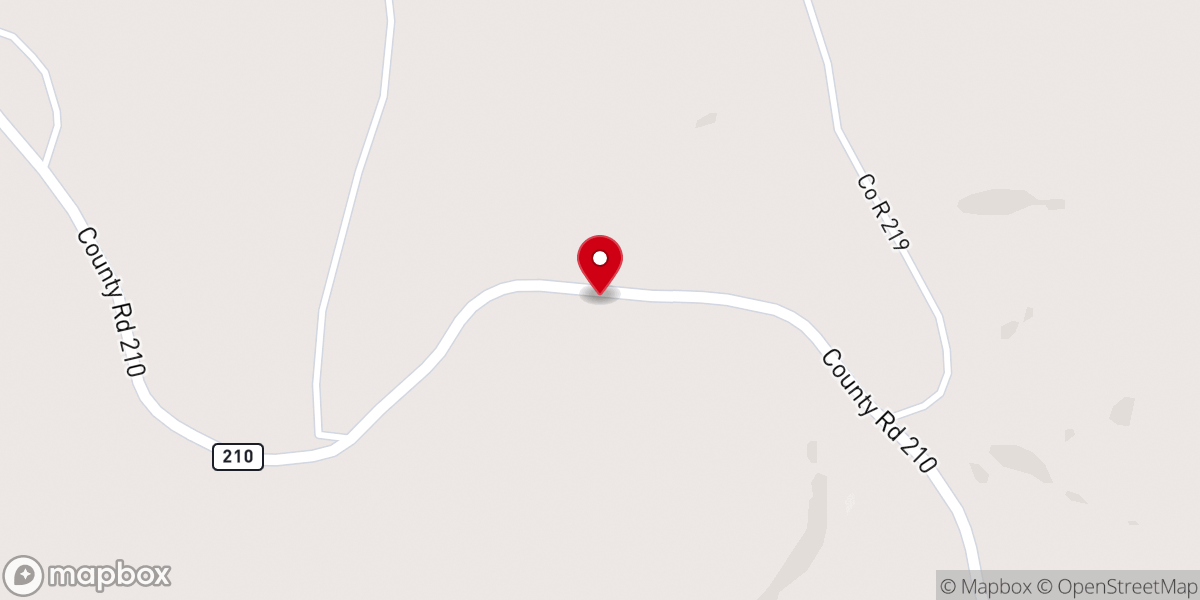Map showing location of Sweet Pilgrim Church