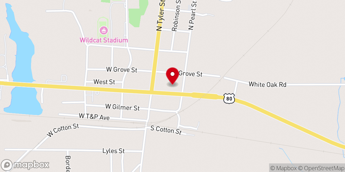 Map showing location of New Beginnings Christian