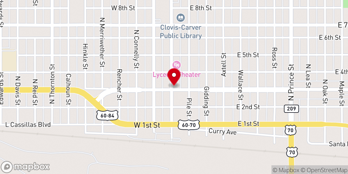 Map showing location of Revelation Ministries