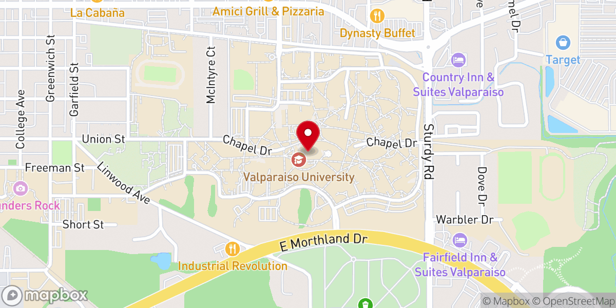 Map showing location of Christ Our Hope Anglican Church