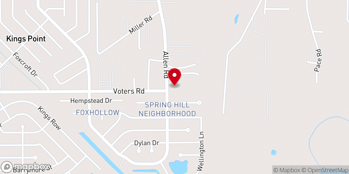 Map showing location of Foundation Church of Slidell