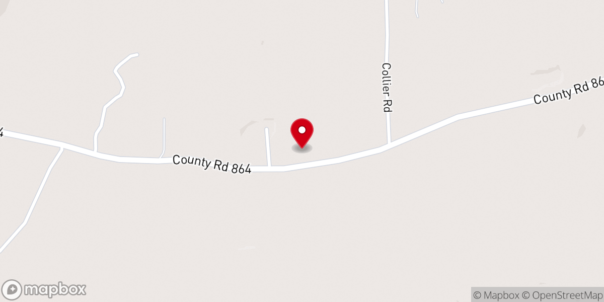 Map showing location of Chapel Hill Church