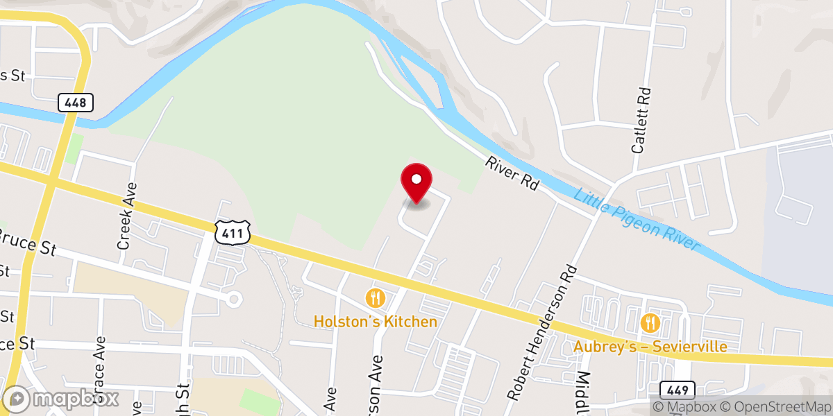 Map showing location of Connect Church Offices