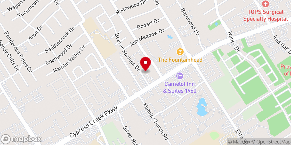 Map showing location of Inside Out Worship