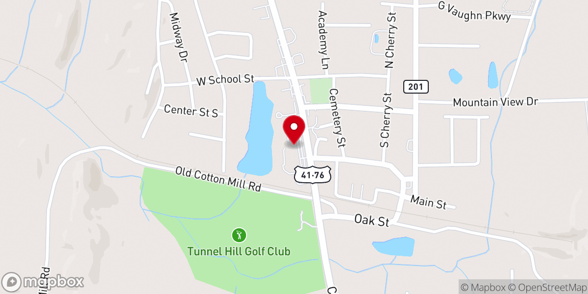 Map showing location of Soul Station Ministries - Food Distribution Center