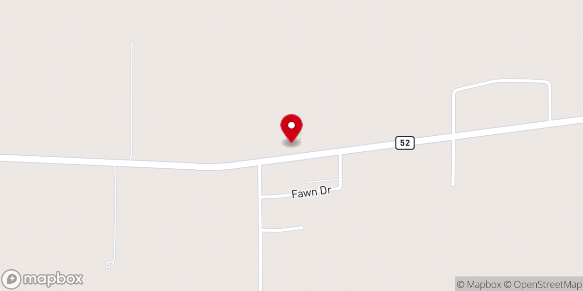Map showing location of Poplar Spring Baptist Church