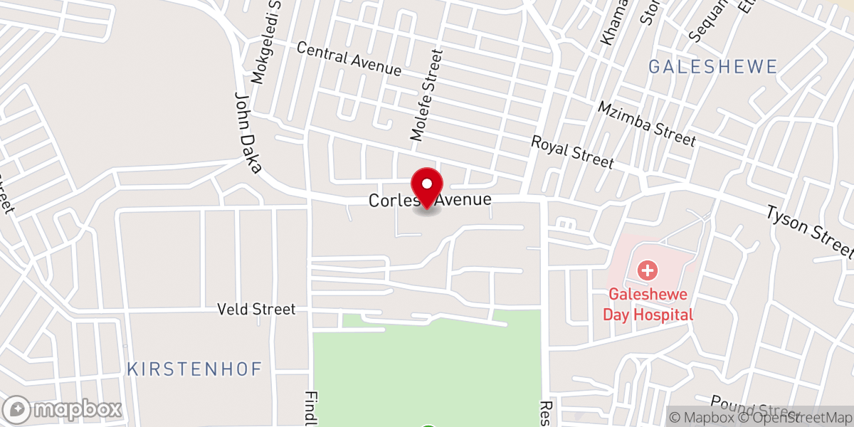 Map showing location of St Boniface Catholic Church