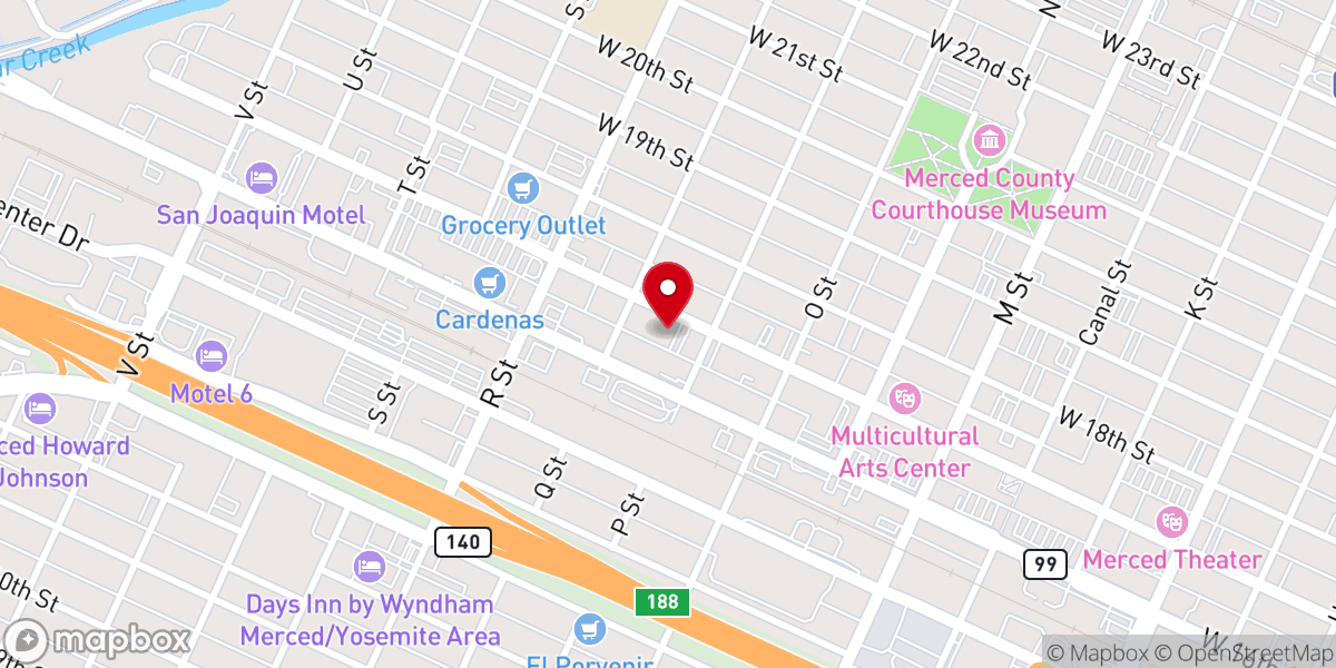Map showing location of 4 Life International Center