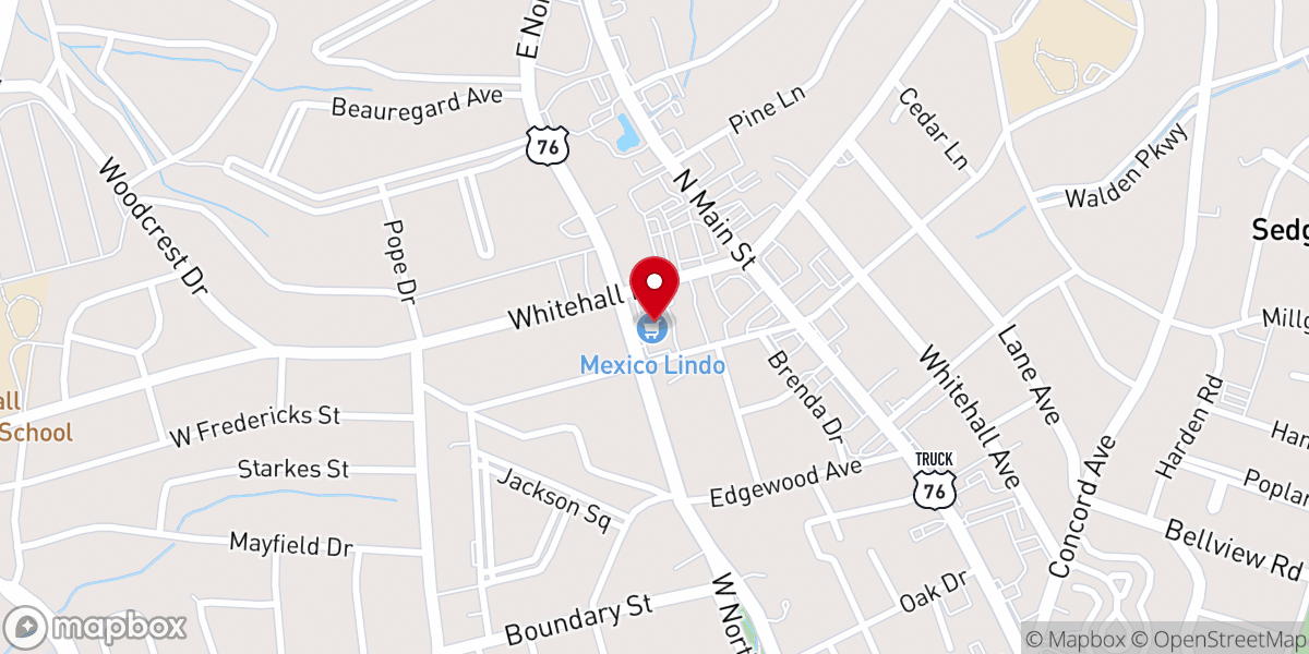 Map showing location of Preparing for the Promise Ministries
