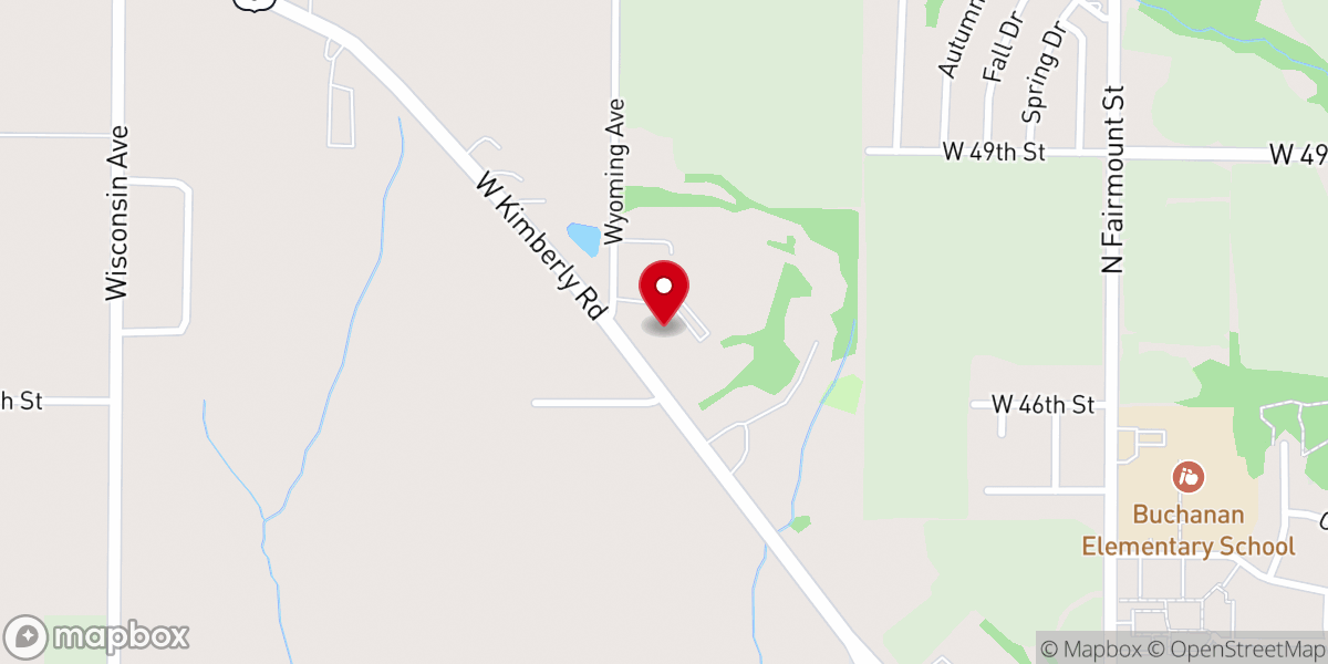 Map showing location of Davenport Seventh-day Adventist Church