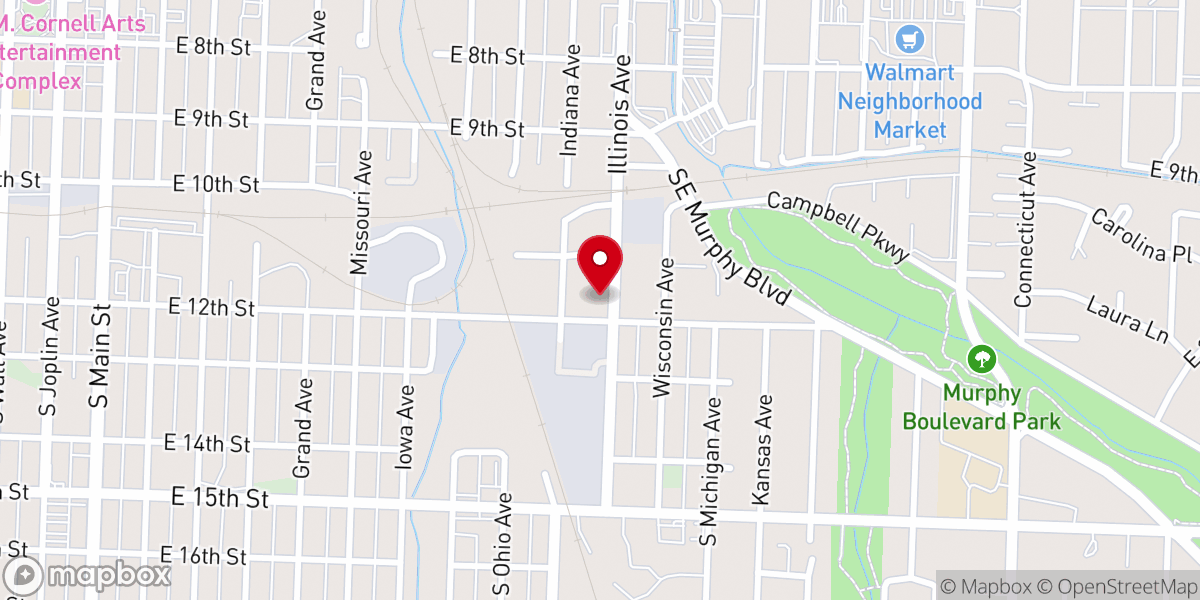 Map showing location of The Altar Church