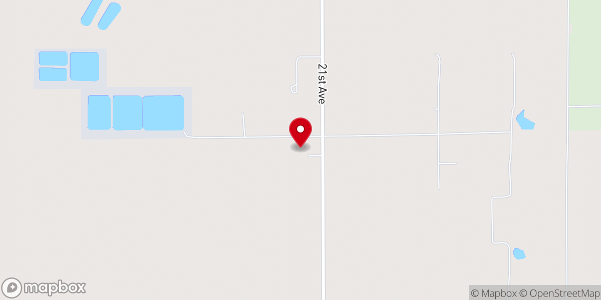 Map showing location of Suncrest Mennonite Church