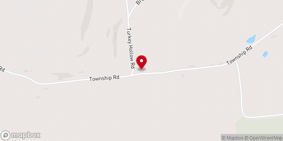Map showing location of Township United Methodist Church
