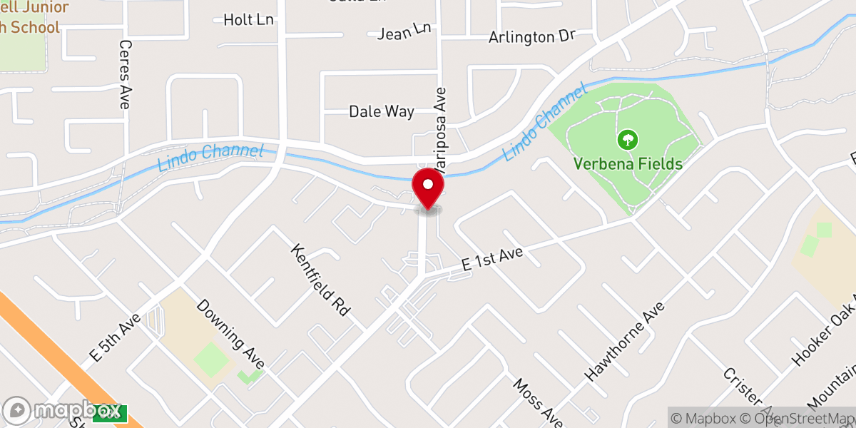 Map showing location of Catholic Ladies Relief Society