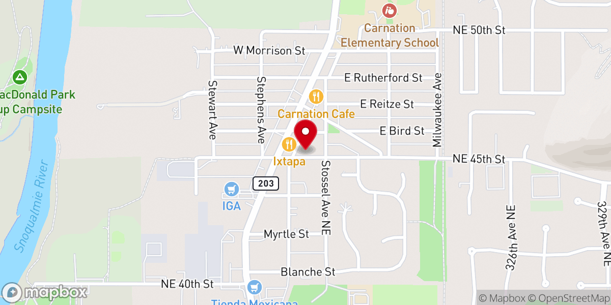 Map showing location of Living Word Community Church
