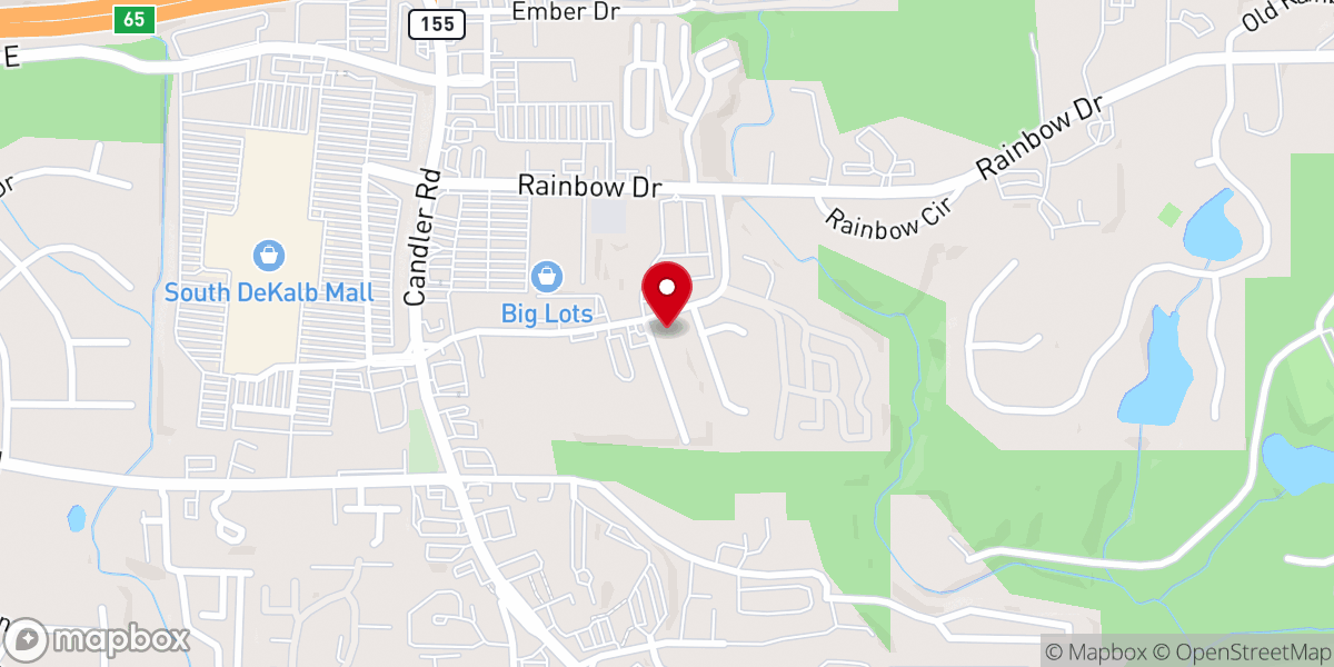 Map showing location of Love Divine Inc