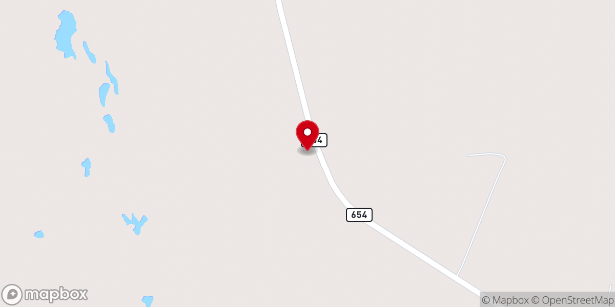 Map showing location of Gheens Presbyterian Church