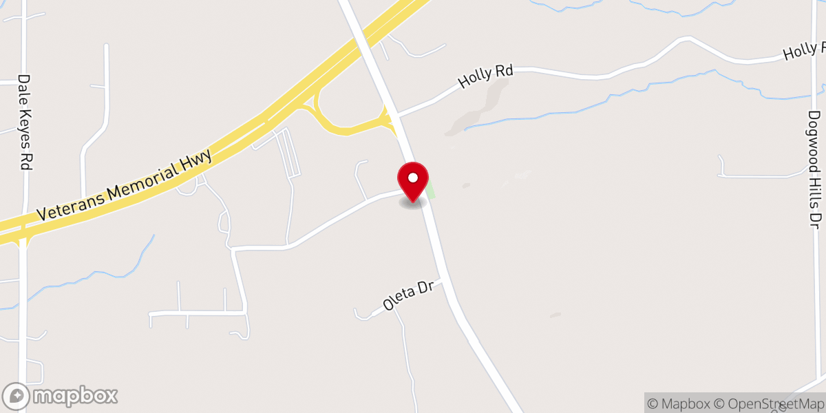 Map showing location of Our Home Universalist Unitarian Church