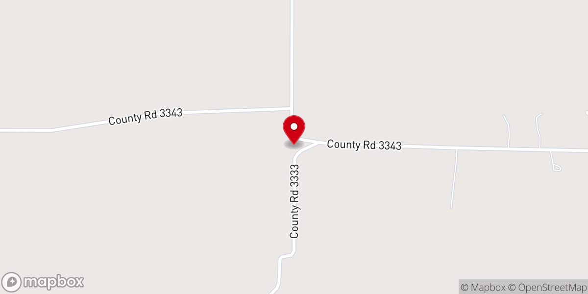 Map showing location of Mount Moriah Baptist Church