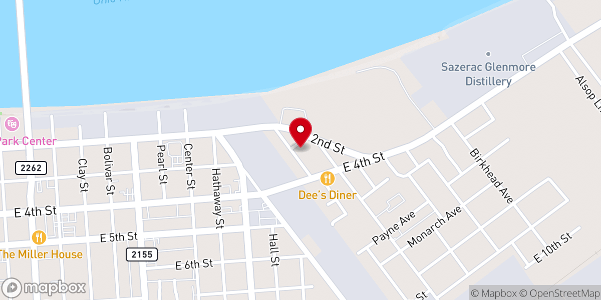Map showing location of Bellevue Myanmar Baptist Church