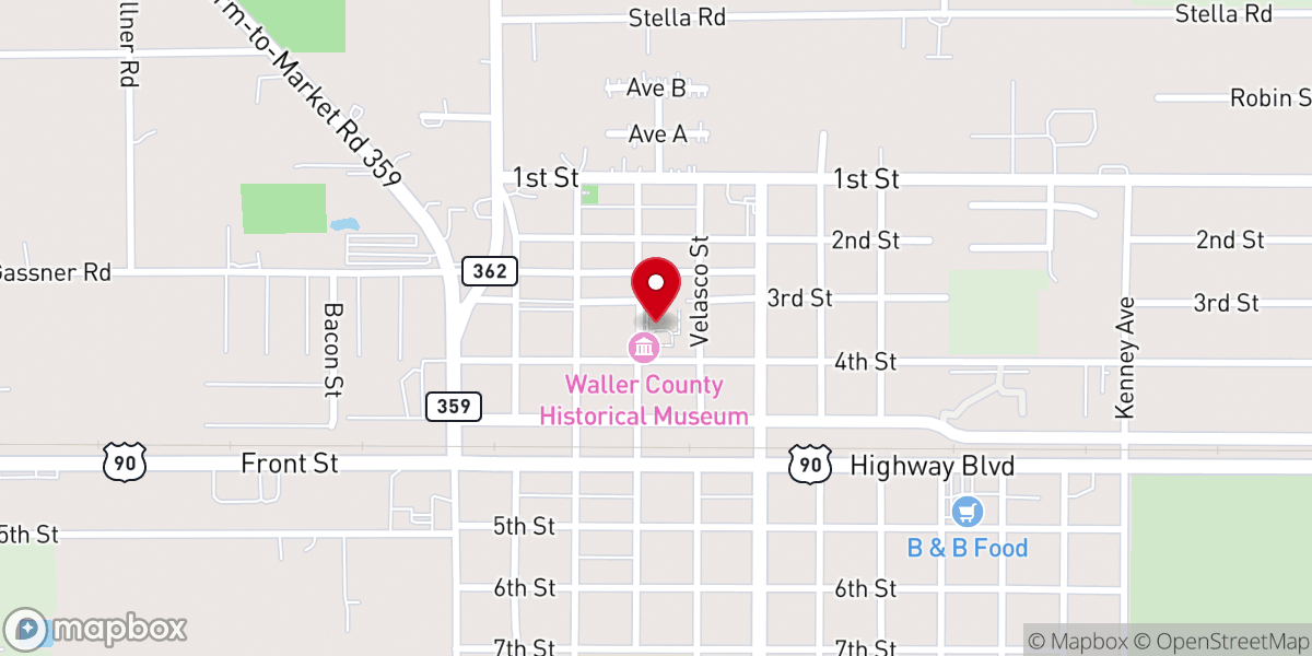 Map showing location of The Hangar Unity Center