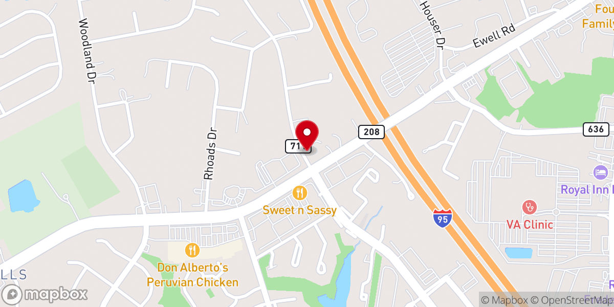 Map showing location of Eastland United Methodist Church