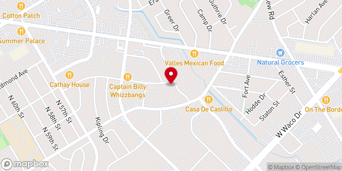 Map showing location of Word of Life Christian Church