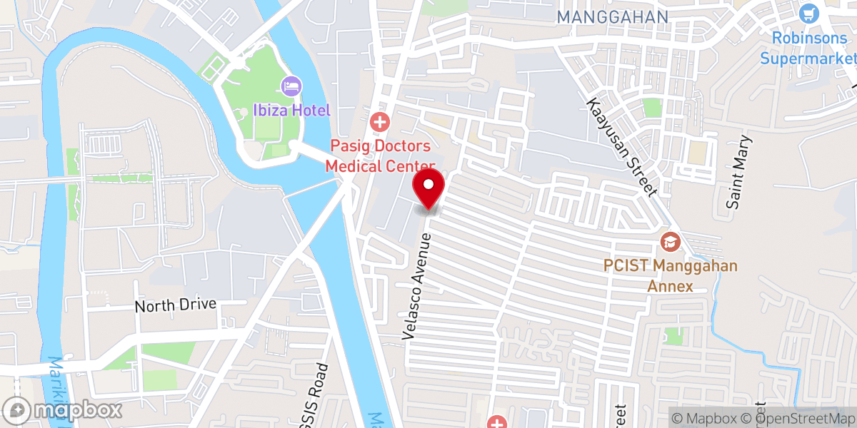 Map showing location of Born Again International mission inc.