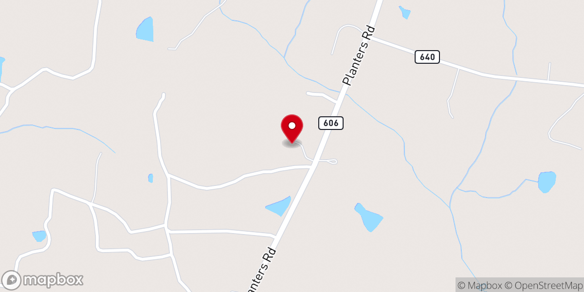 Map showing location of Light of Liberty Church