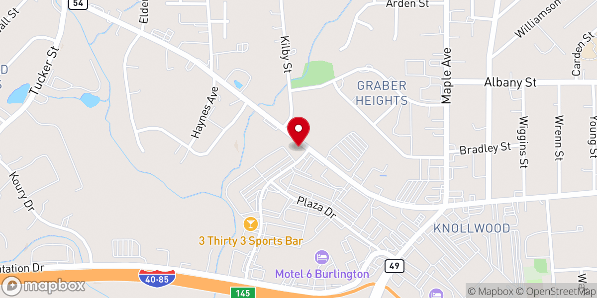 Map showing location of Garden Valley Farmers Market - South Burlington