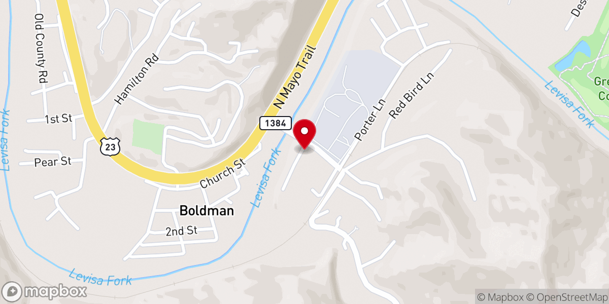 Map showing location of Christian Life Fellowship